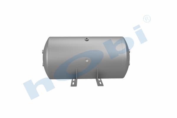 Hava Tankı, Ø396 L:807 Alüminyum, Gövde Braketli, Lt:90