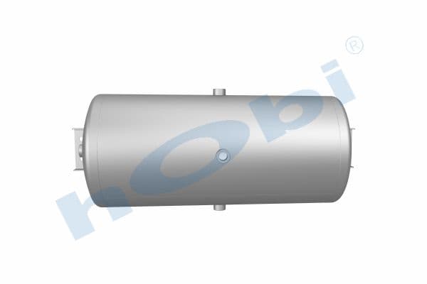 Hava Tankı, Ø310 L:728 Alüminyum, Kapak Braketli, Lt:50