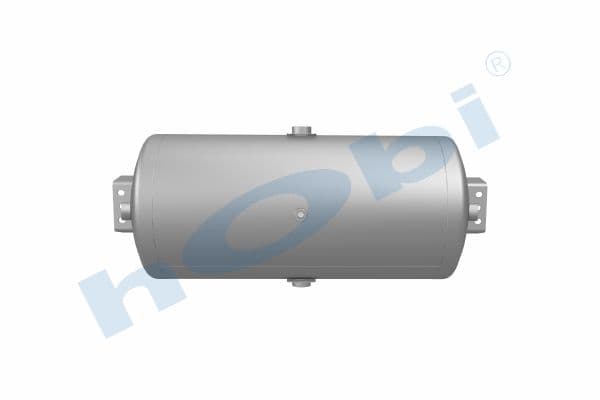 Hava Tankı, Ø300 L:685,8 Alüminyum, Kapak Braketli, Lt:50