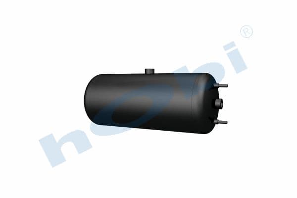 Hava Tankı, Ø206 L:505 Çelik, ET Lt:15 Siyah (RAL9005)