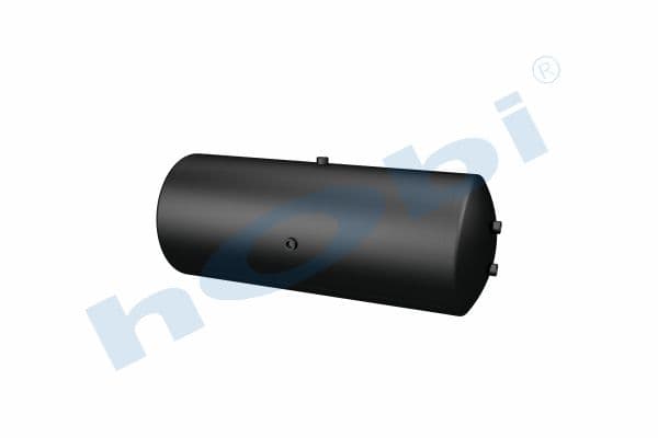 Hava Tankı, Ø396 L:1039 Çelik, UN Lt:120 Siyah (RAL9005)