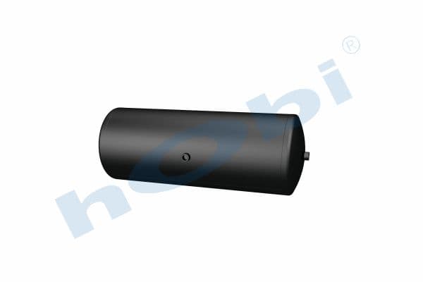 Hava Tankı, Ø310 L:837 Çelik, Lt:60 Siyah (RAL9005)